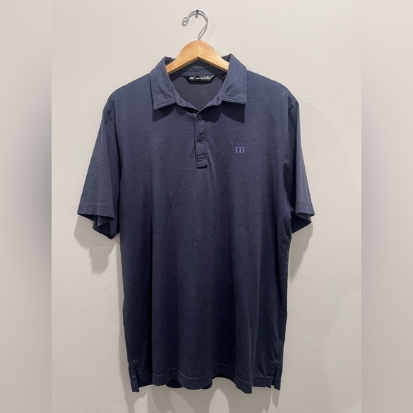4- Men Sz LARGE Travis Mathew Polos - Picture 7 of 8